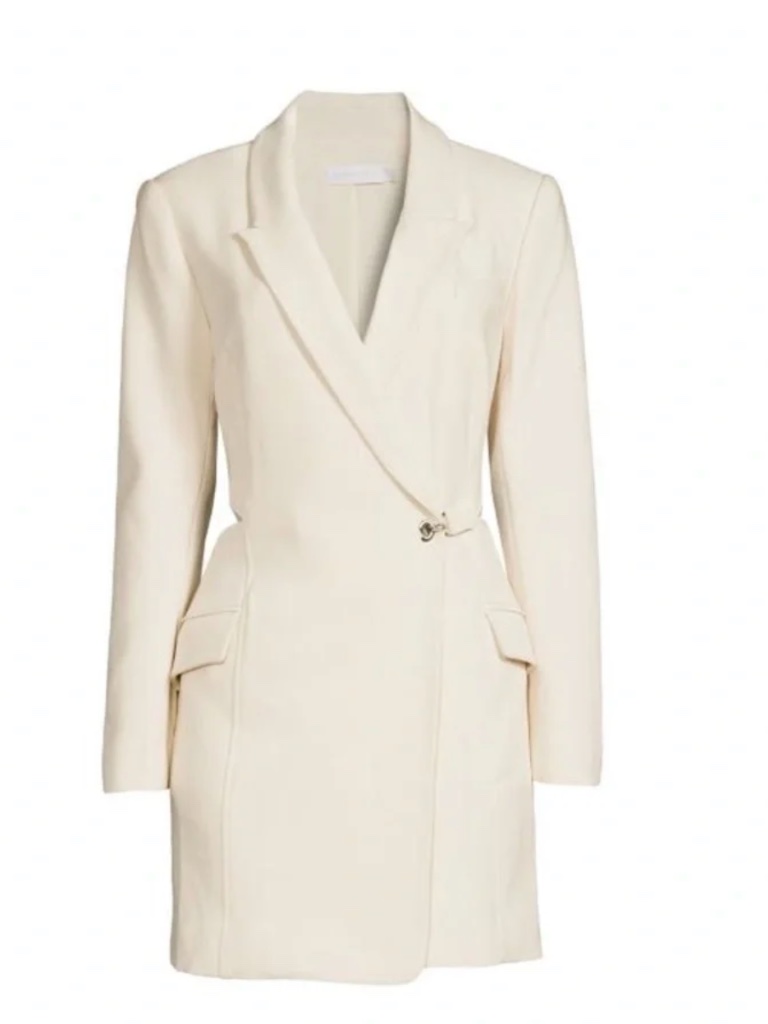 Jonathan Simkhai Jayda Cut Out Mini Blazer Dress - 4